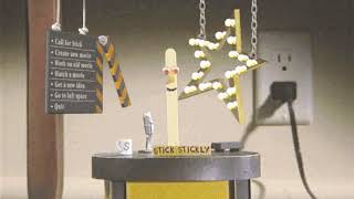 Rare Nickelodeon 3D Movie Maker Stick Stickly Video 1996