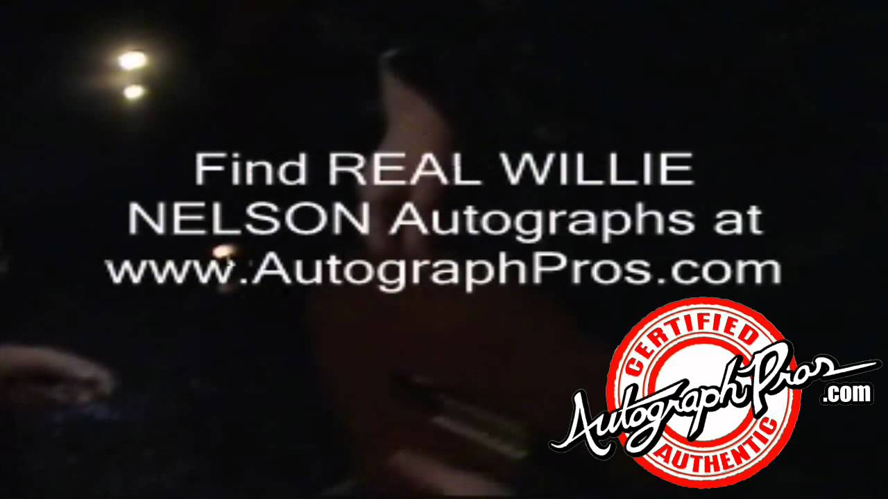 How I Think I Found an Autographed Willie Nelson Book at an ...