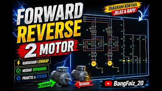 Forward Reverse 2 Motor 3 Phase Simulation || Simurelay App