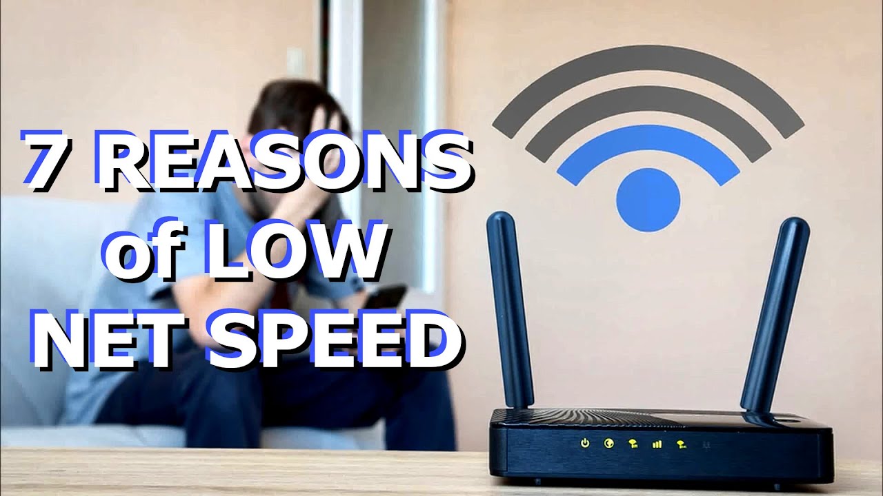 Miniature offset Preparation Why Low Internet Speed? 7 reasons of weak WiFi - YouTube