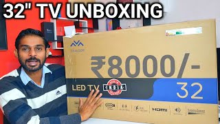 iFFALCON by TCL (32 inch) HD LED TV UNBOXING Best Bugdet LED TV under 8K