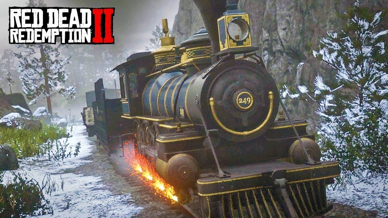 Rdr2 Train Mod Robbing a train is much harder than you think in Red Dead Redemption 2 ...