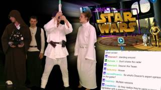 Star Wars Kinect is AWESOME! - Part 9 - Fraser & Ben Dance Battle!(Source)