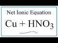 Copper and Nitrate Ion Reactions