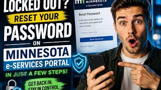 How to reset your password on Minnesota e-Services Portal online