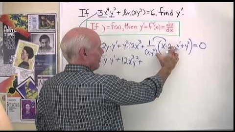 Natural Logarithms and Implicit Differentiation