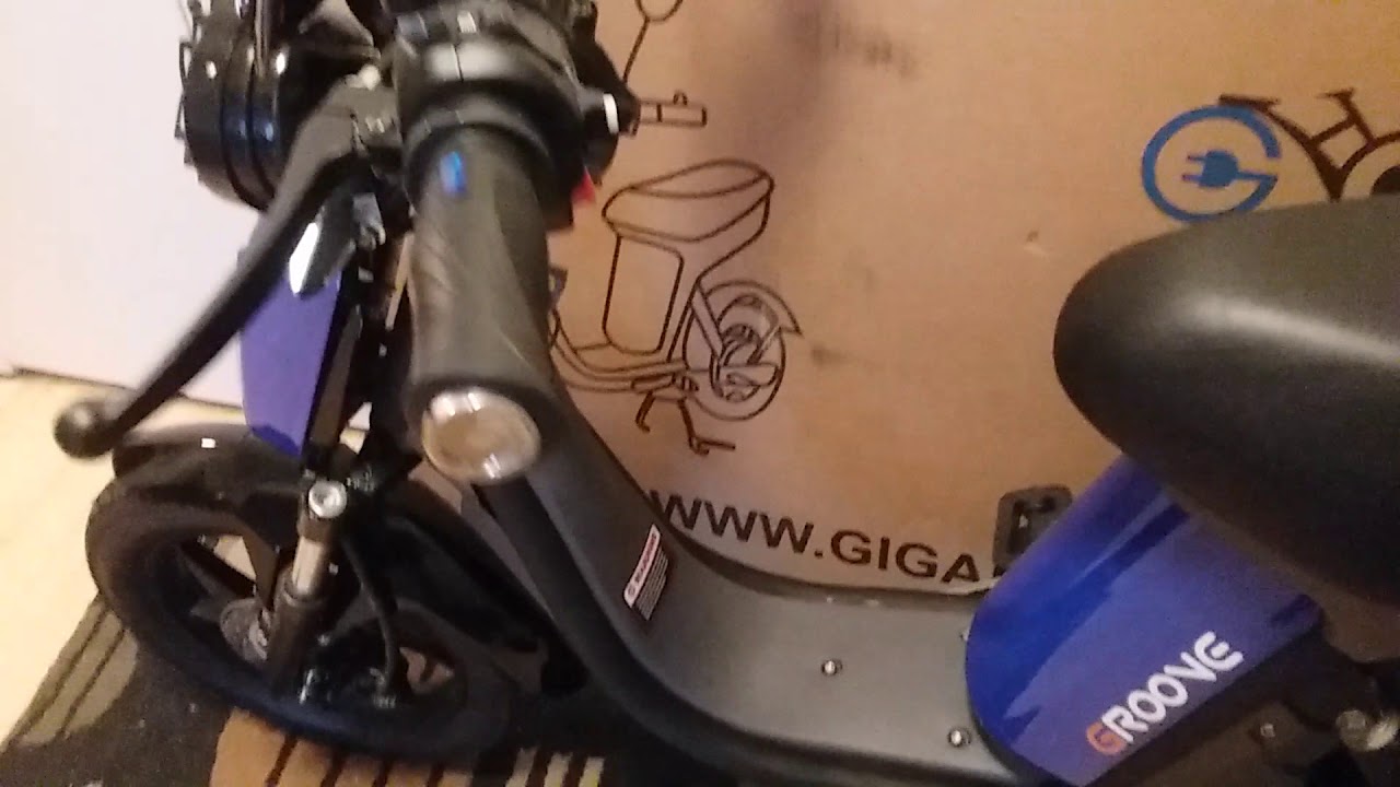 GIGABYKE GROOVE 2.o 750w electric motorized bike review YouTube