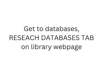 Super Simple Series: Databases