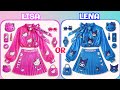 Same Outfit, Different Vibe 💖💙 | Lisa or Lena? (Ultimate outfits) #fypシ #lisaaesthetics #fyp