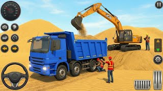 Railroad Builder Simulator 3D | Heavy Excavator & Truck Construction JCB | 2026 Android Gameplay screenshot 4