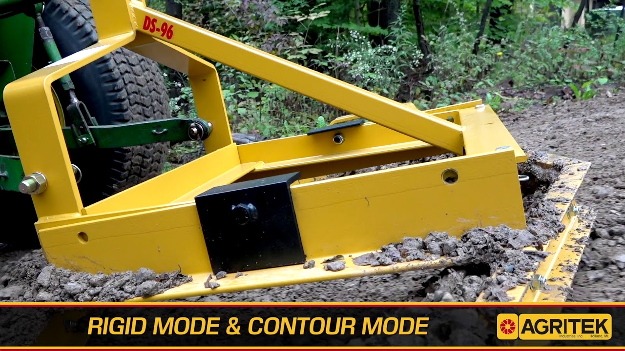 Driveway Scraper by Agritek YouTube