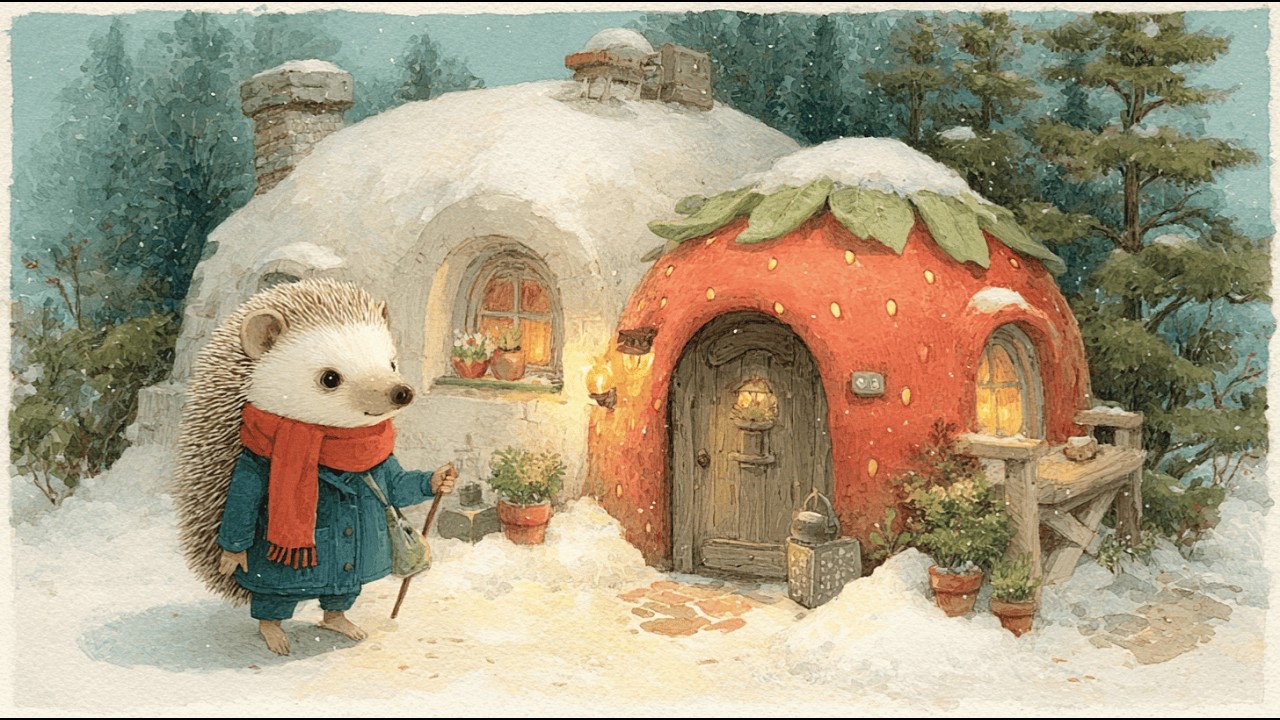 Маленький клубничный домик – Уютная сказочная музыка для спокойного дня