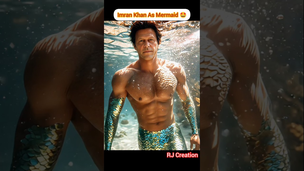 Imran Khan As Mermaid 🤩 