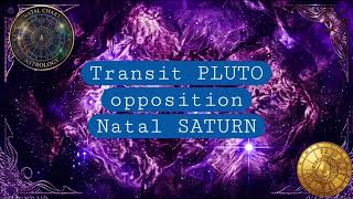 Match Highlights Transit Pluto opposition Natal Saturn @natal-astrology 