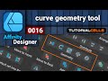 0016 curve geometry tool in affinity designer