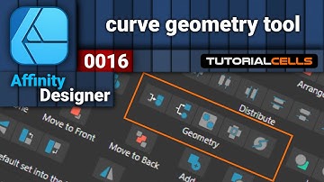 0016. curve geometry tool in Affinity designer