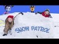 Assistant and BatBoy Snow Patrol Hunt For Paw Patrol Toys