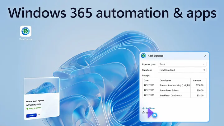 Windows 365 - New app window only mode, agent automation & reserve options
