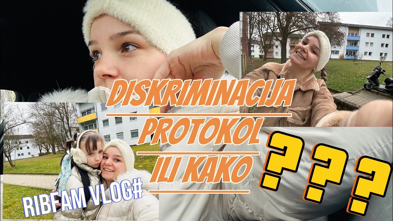 DISKRIMINACIJA,nacionalizam,placuci sam kuci dosla❤️jedan običan Radni dan u Njemačkoj❤️RibFam VLOG#
