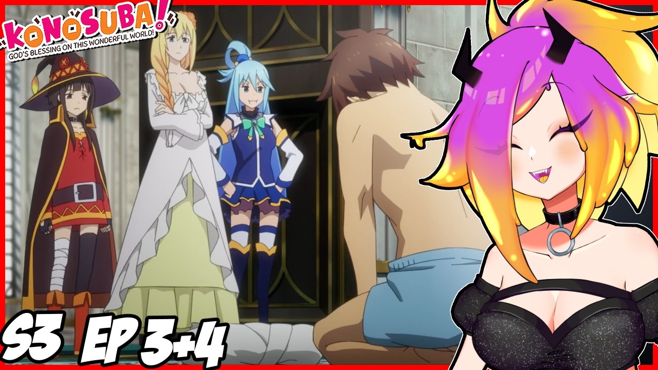 WHO'S THE THIEF? - Konosuba Season 3 Episode 3 + 4 Reaction