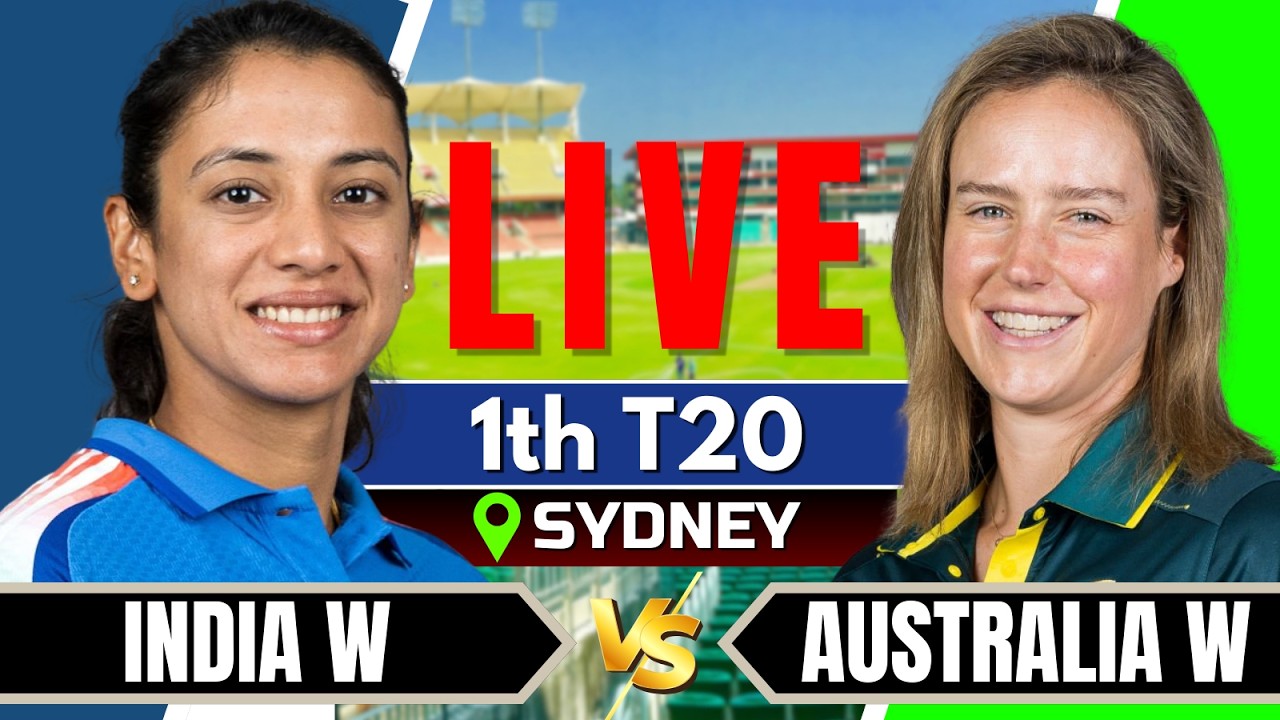 🔴Live: India Women vs Australia Women | Live Score & Commentary | INDW vs AUSW | Live cricket match