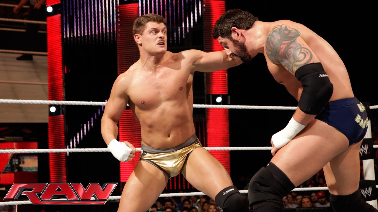 Cody Rhodes vs. Wade Barrett: Raw, July 29, 2013