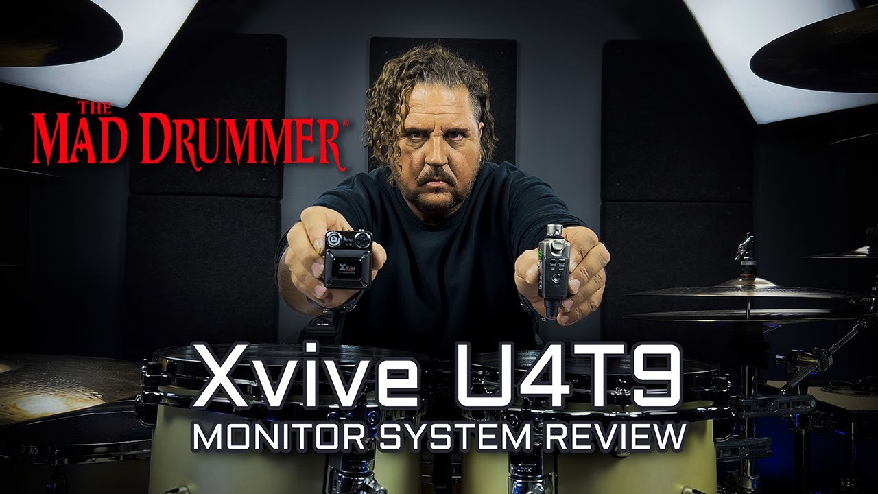 Mad Drummer Xvive U4T9 Monitor System Review YouTube