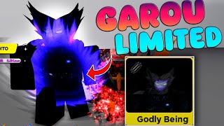 🚨NUEVO GAROU LIMITADO EN ANIME FIGHTERS ROBLOX *GODLY BEING*