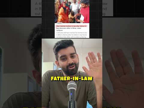 Man marries mother-in-law #indianstandup #rohangujral #comedy #funny #news #standupcomdey