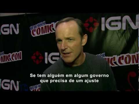 Comic Con: Clark Gregg (Agente Coulson) - Os Vingadores: The Avengers