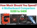 How Much Should You Spend on HEDT Motherboard? — 4 Motherboard Comparison