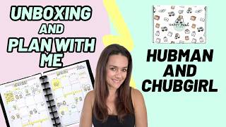 Unboxing and Plan With Me | Hubman and Chubgirl