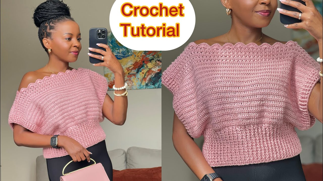 Crochet Fast and Easy Top Tutorial