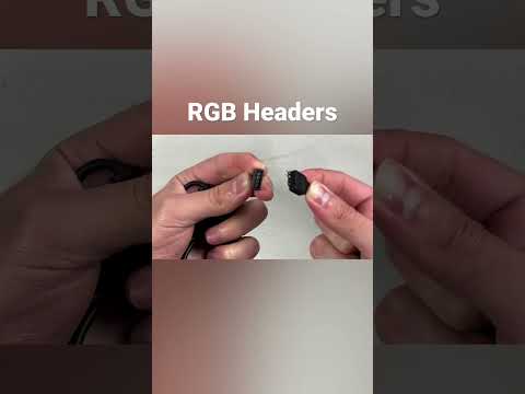 Video: Hoe sluit ik RGB-fans aan op de voeding?