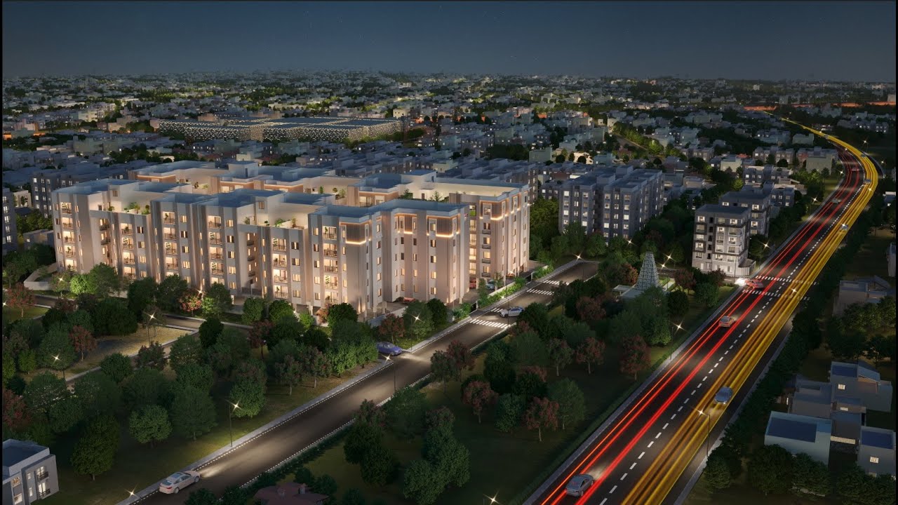 Luxury Apartments in Manapakkam, Porur | Excellence by Urban Tree - 