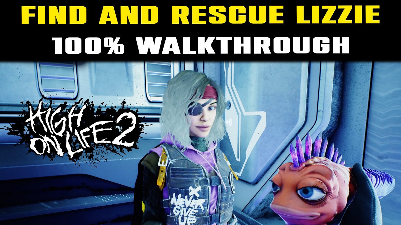 Find and Rescue Lizzie 100% Walkthrough | Unlock all Secrets HIGH ON ...