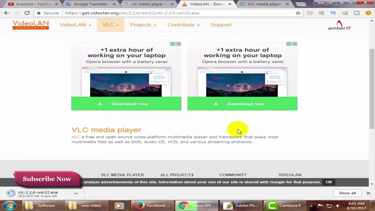 How to install VLC media player full free 2017