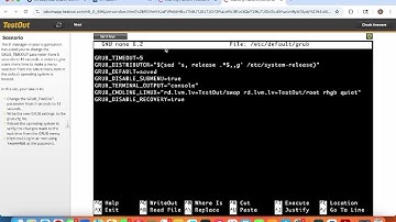 4.2.4 Lab Set The GRUB Timeout Testout Linux Pro