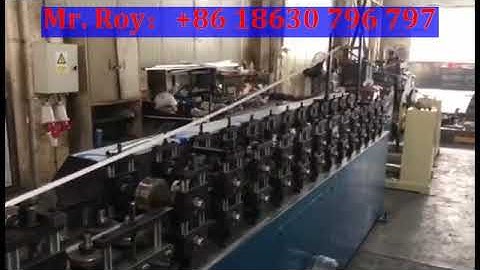 Cross Tee Ceiling T Grid Machine Real factory in China