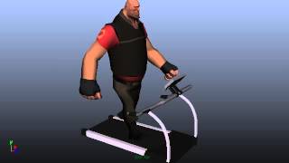 Heavy Walk Cycle