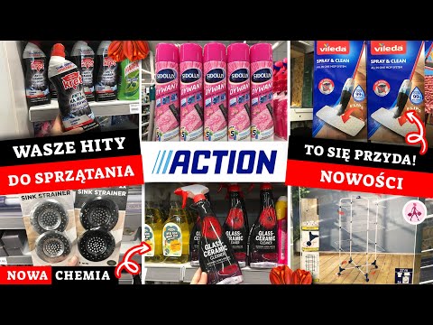 ACTION TANIA CHEMIA 💥🧹 DETERGENTY - WASZE POLECENIA!!! 😍❤ AKCESORIA DO SPRZATANIA❤  NOWOŚCI