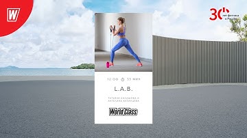 L.A.B. с Татьяной Балашовой и Ангелиной Казанцевой | 25 марта 2023 | Онлайн-тренировки World Class