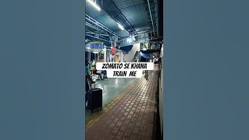 Train me Zomato se order kia #travel_tastewithrinku #minivlog #ytshorts #shorts #zomato