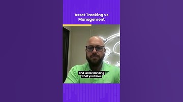 Asset Tracking vs Management #shorts