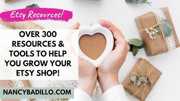 Selling On Etsy for Beginners 2023 | Over 300 Etsy Resources & Tools