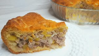 НИКАКИХ ДРОЖЖЕЙ! МЯСНОЙ ПИРОГ на КЕФИРЕ 🍖🍖🍖простой рецепт НИКАКИХ ДРОЖЖЕЙ! МЯСНОЙ ПИРОГ на КЕФИРЕ 🍖🍖🍖простой рецепт