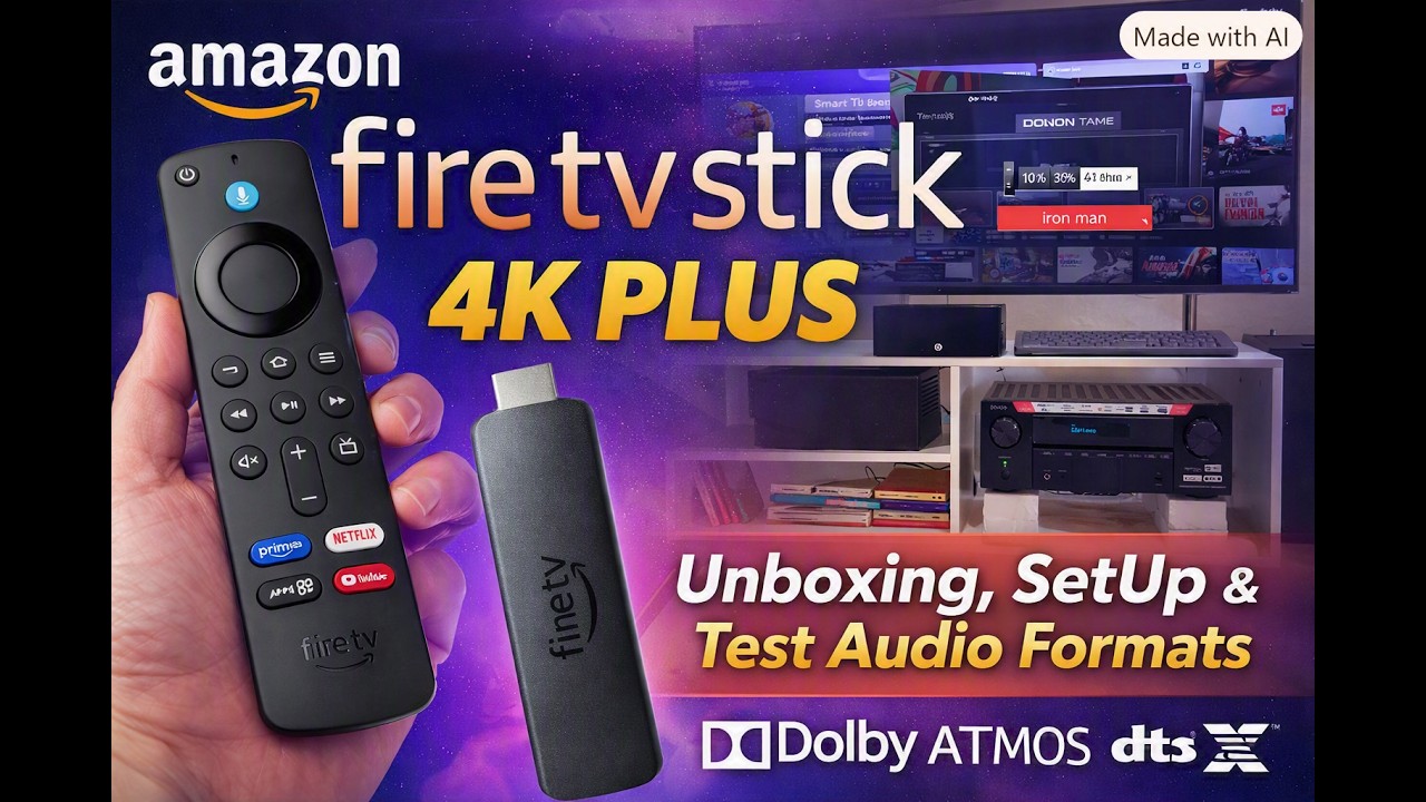 Amazon Fire TV Stick 4K Plus (2026) Review & Unboxing | Kodi Dolby