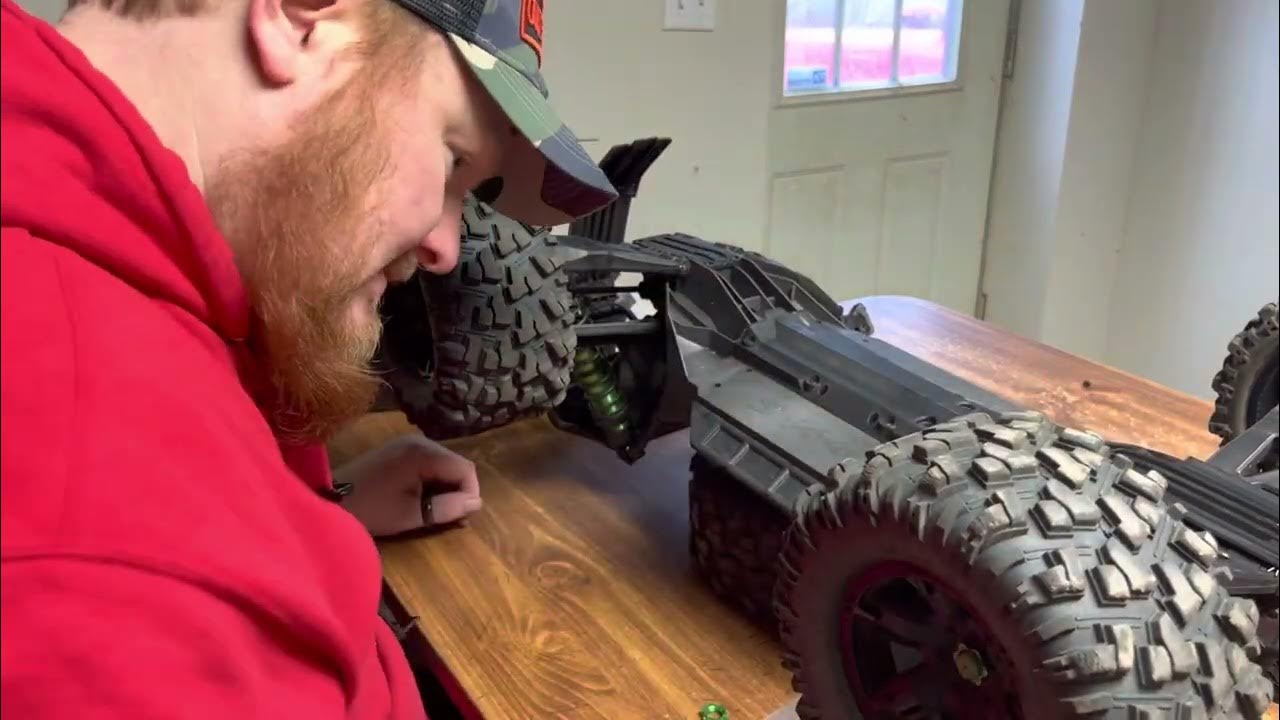 Traxxas XMaxx lower arm replacement! YouTube