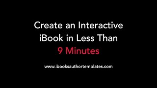 Create an Interactive iBook in Less Than 9 Minutes