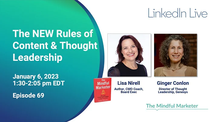 The NEW Rules of Content and Thought Leadership | ...